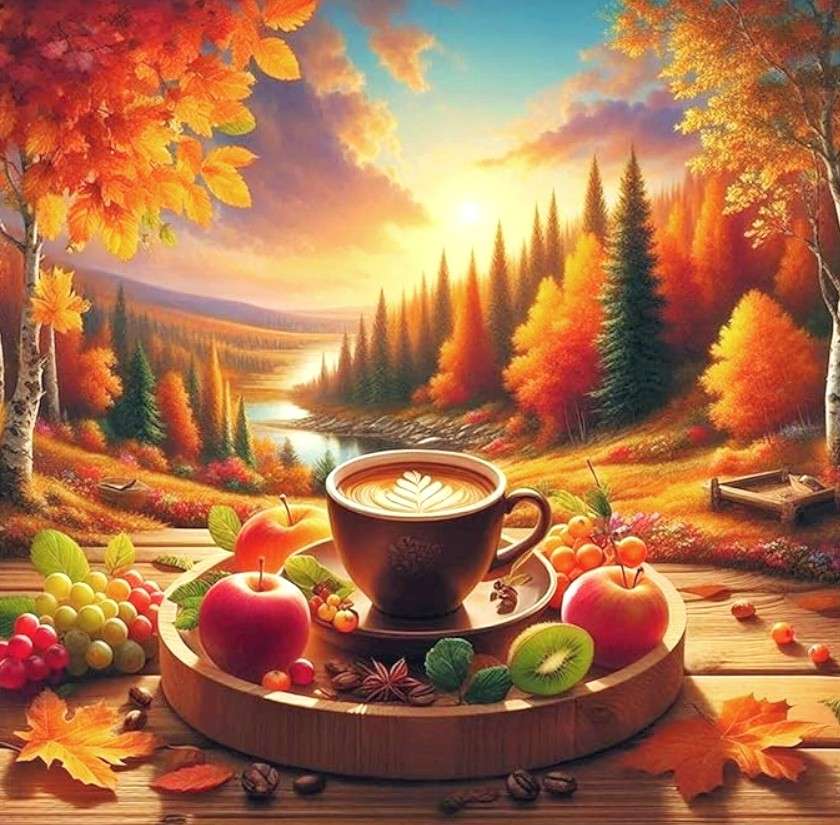 Goldener Herbst Online-Puzzle
