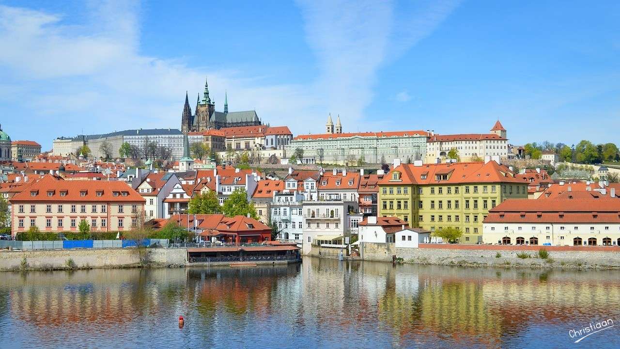 Prágai vár, Prága, Panoráma. kirakós online