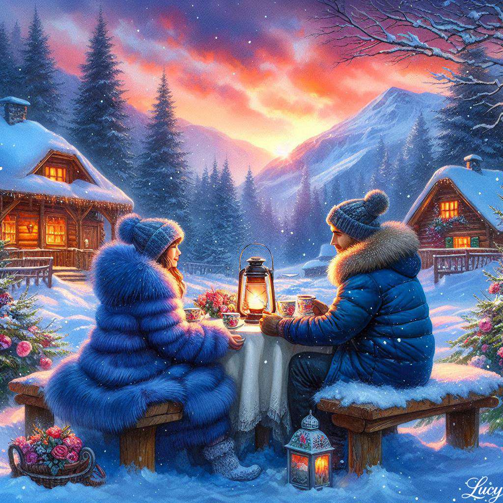 Pittoreska alpina ögonblick Pussel online