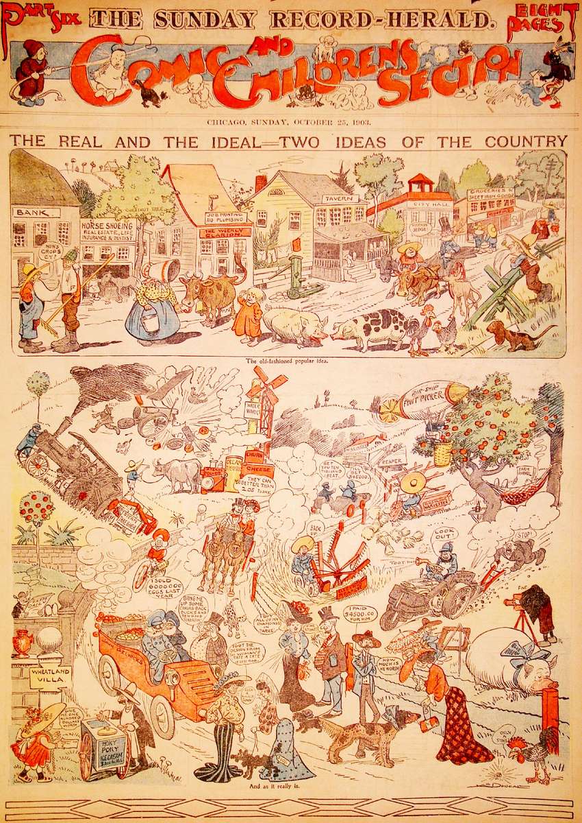 McDougall – Idealizált vidéki élet – 1903.10.25 kirakós online