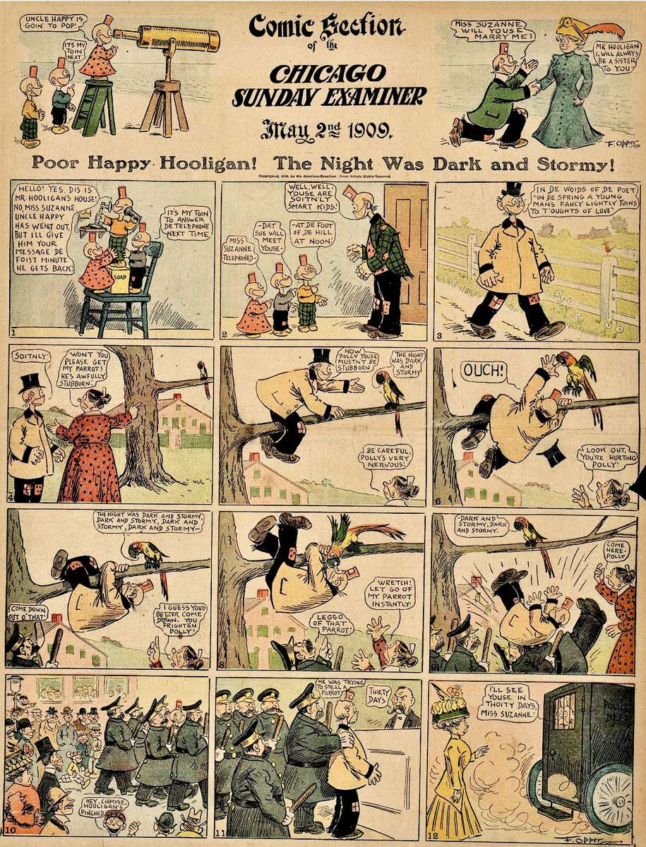 F. Burr Opper - Happy Hooligan - 1909-05-02 online puzzle