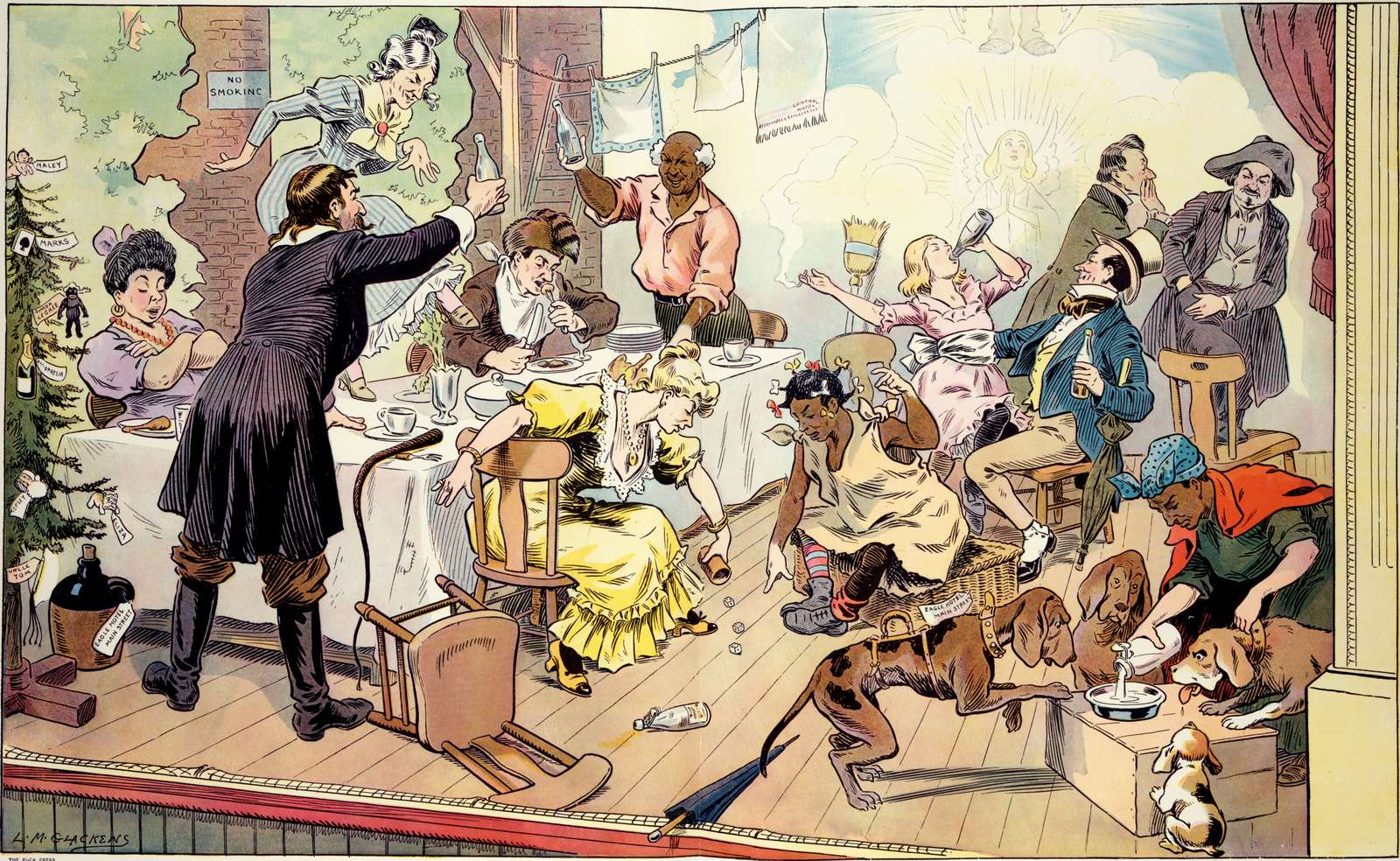 Glackens LM - 1907 - game break online puzzle