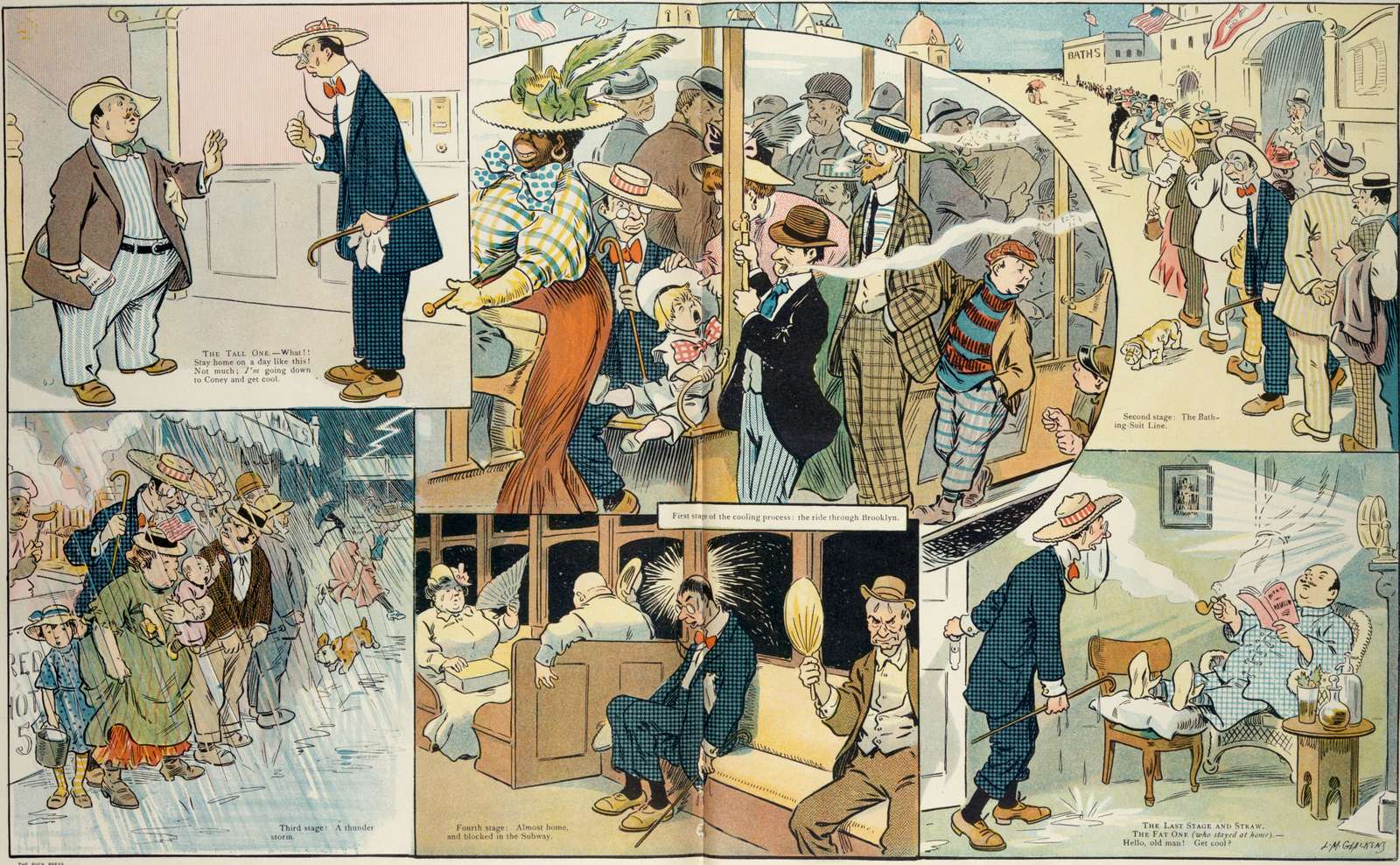 Glackens LM - 1908 - Cooling online puzzle