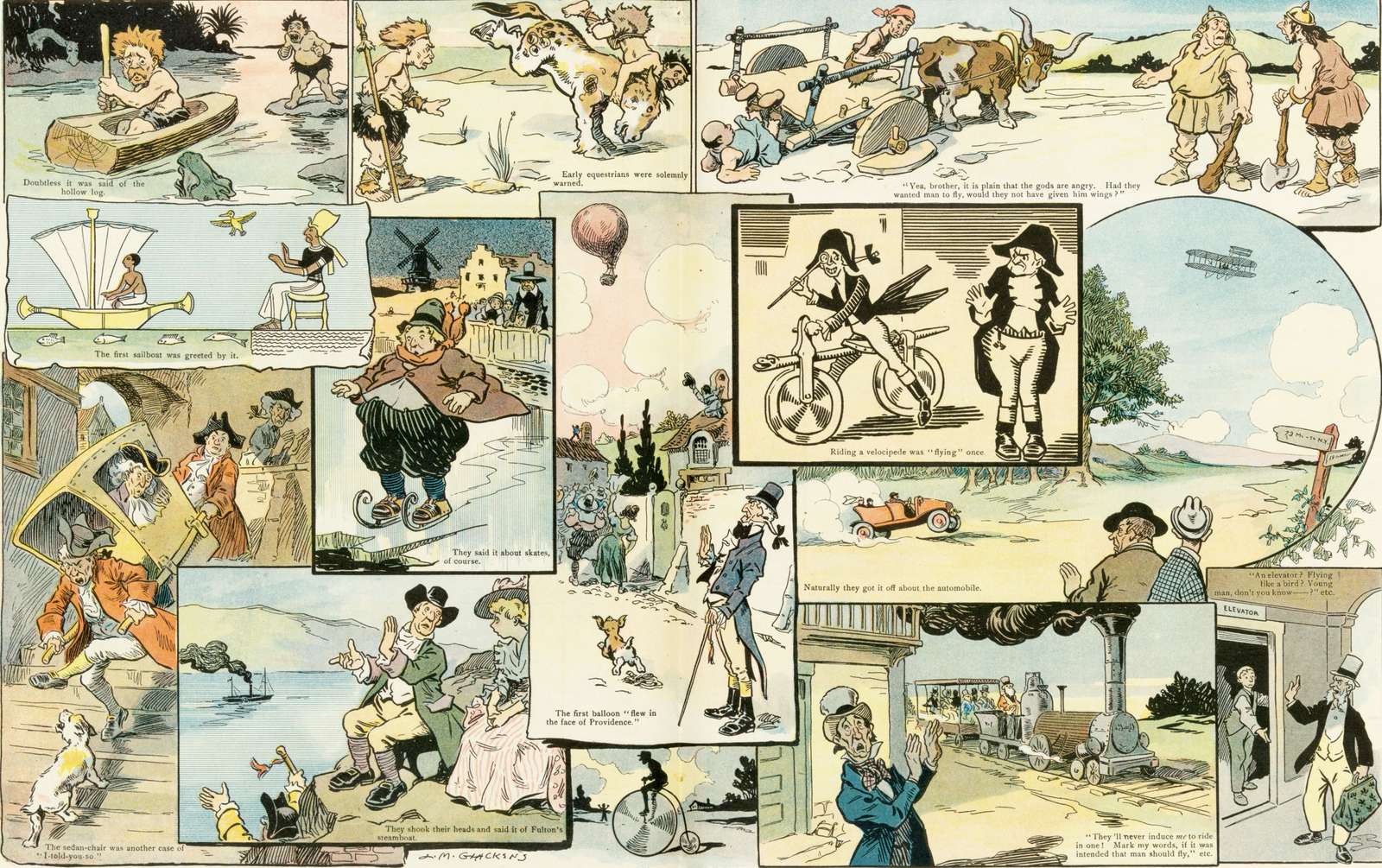 Glackens LM - 1910 - Mobility online puzzle