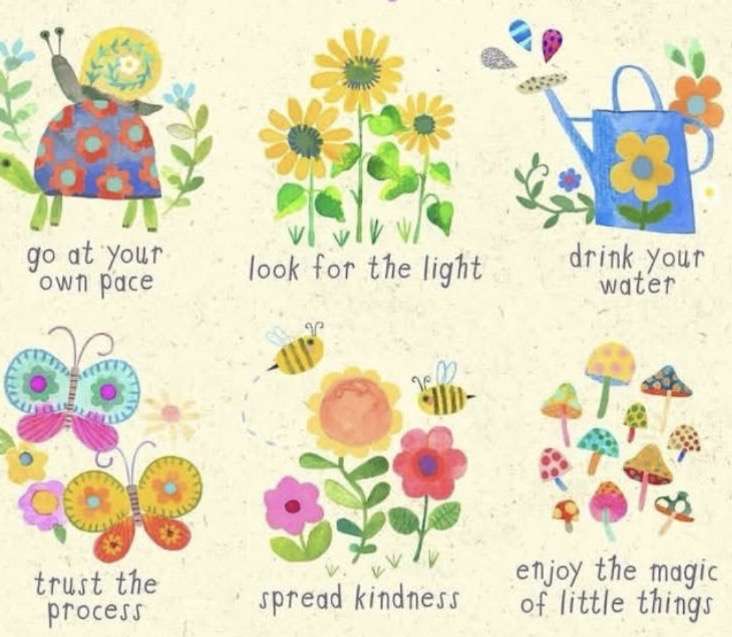 Dit zijn kleine lessen uit de natuur legpuzzel online