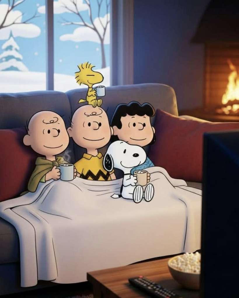 De beste manier om een ​​besneeuwde schooldag door te brengen... online puzzel