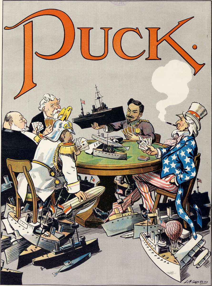 Glackens LM - 1909 - Onbeperkte wereldorde legpuzzel online