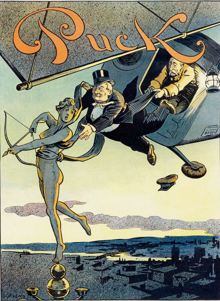 Glackens LM - 1910 - Visit to Diana online puzzle