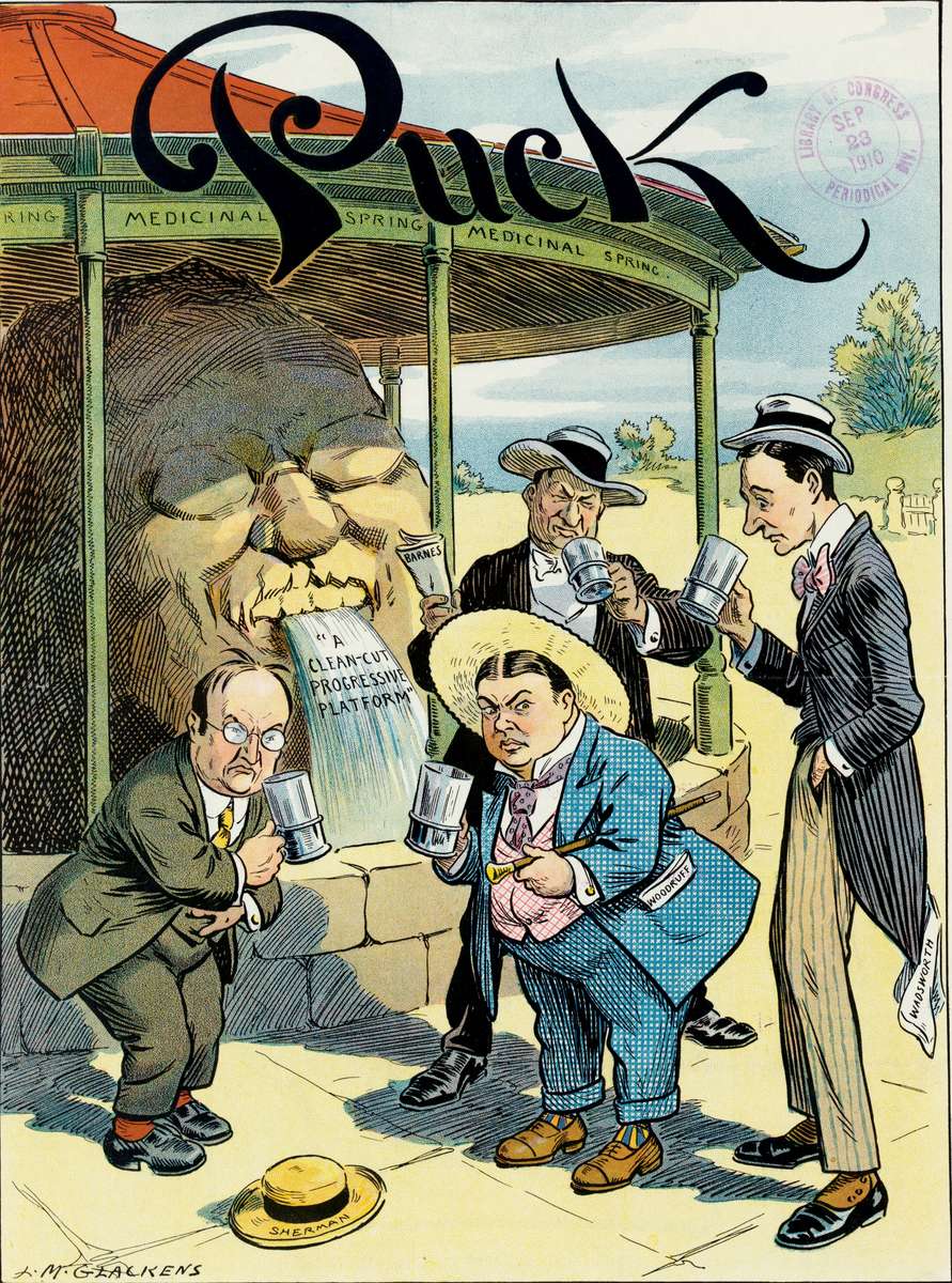 Glackens LM - 1910 - The Spring Conference online puzzle