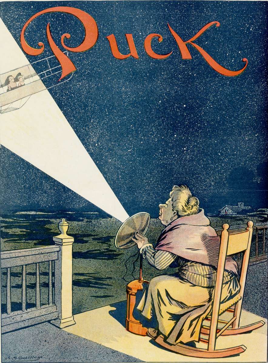 Glackens LM - 1910 - That's why girls run away jigsaw puzzle online