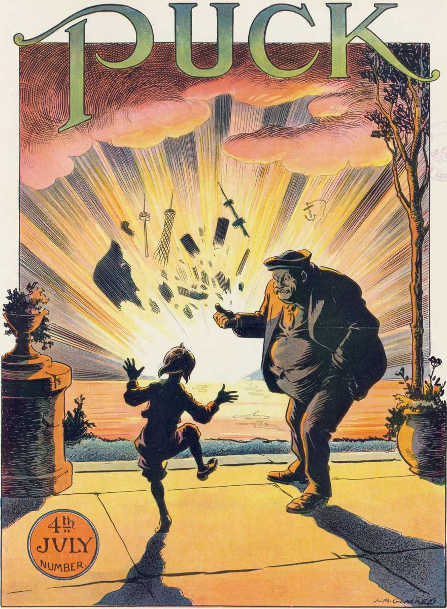 Glackens LM - 1911 - 4th of July for Rich Kids jigsaw puzzle online