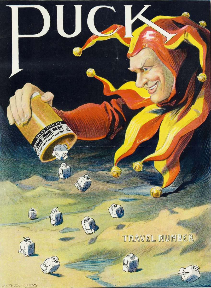 Glackens LM - 1911 - Annual distribution jigsaw puzzle online