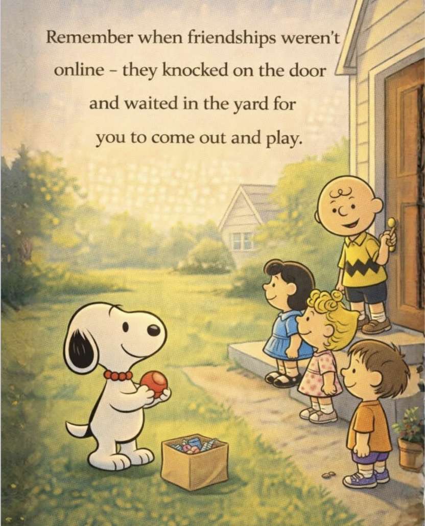 Erinnern Sie sich, als es einfach war, draußen zu spielen? Online-Puzzle