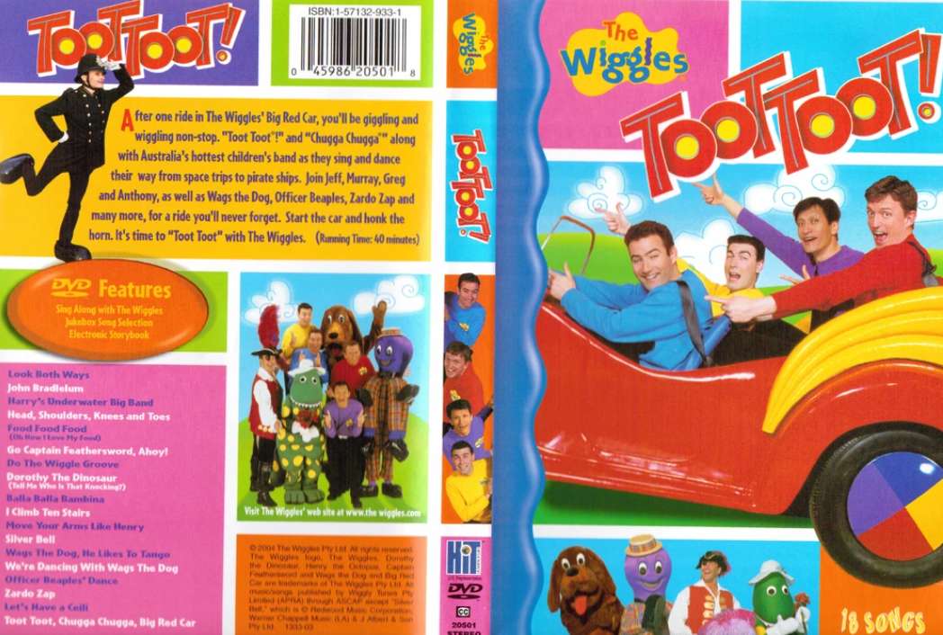 Toot Toot Wiggles DVD 1999 online puzzle