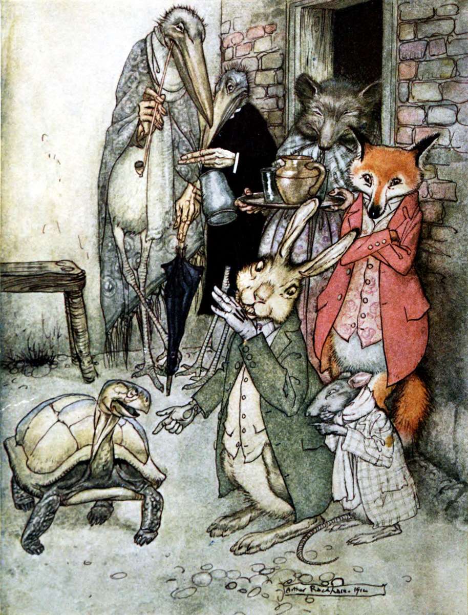 Rackham A - Aesop's Fables-9 jigsaw puzzle online