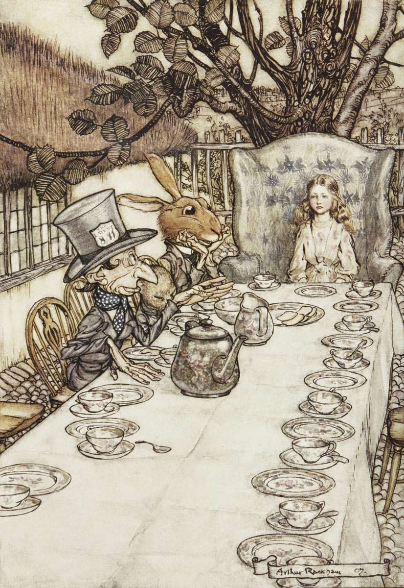 Rackham A - Alice in Wonderland-3 online puzzle