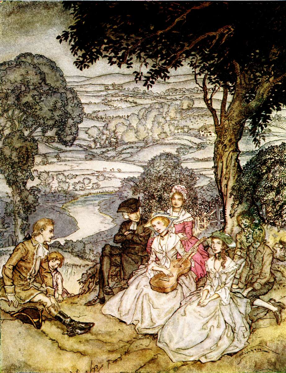 Rackham A - The Picnic online puzzle