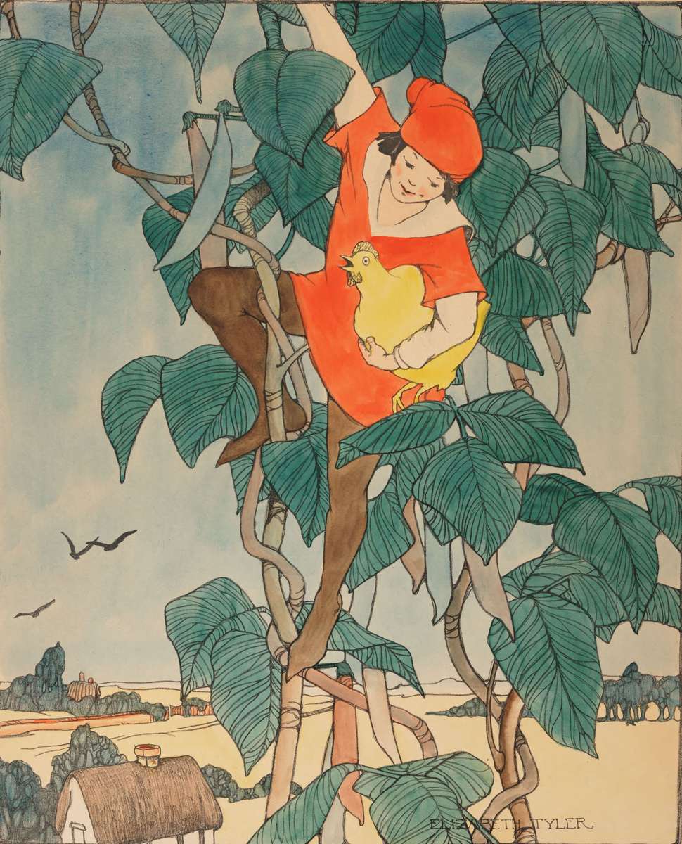 Tyler E - Jack en de bonenstaak legpuzzel online