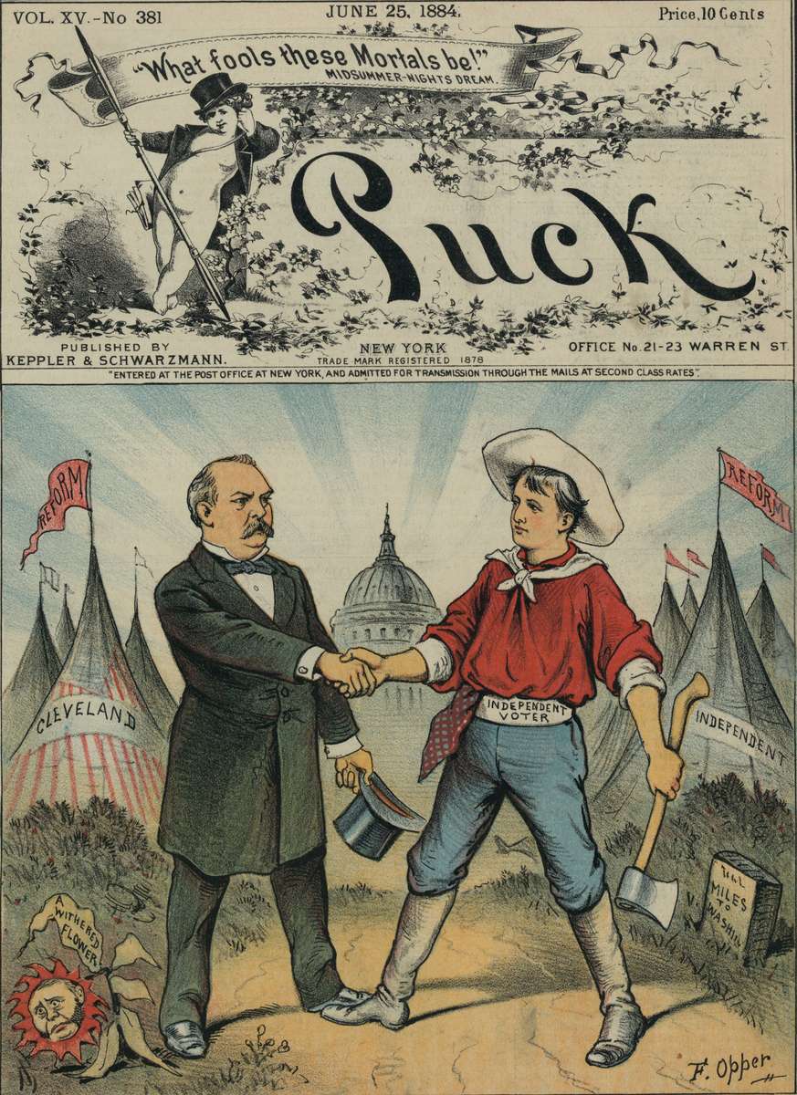 Burr Opper - Puck - 1884-06-25 jigsaw puzzle online