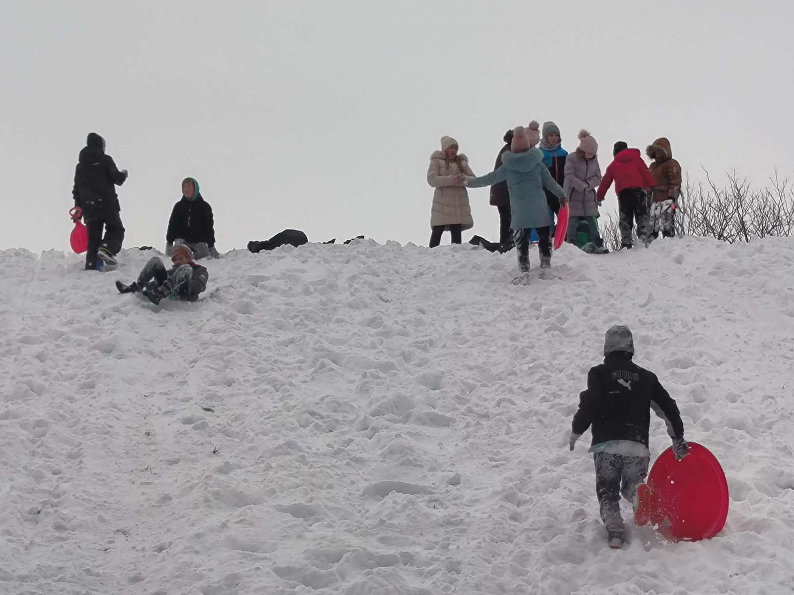 Winter pleasures jigsaw puzzle online