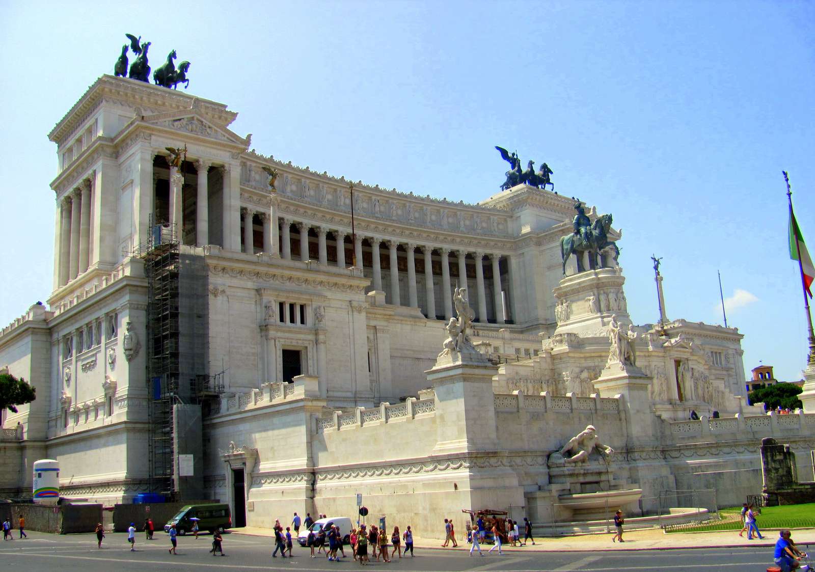 Benátské náměstí v Římě skládačky online