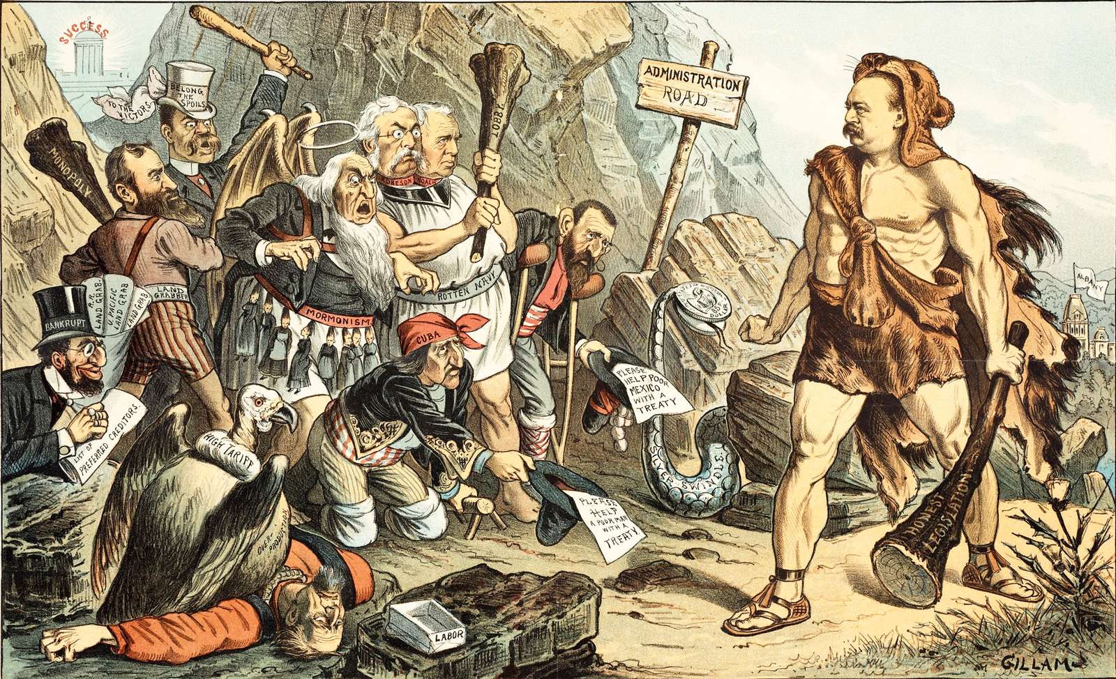 Dangerous paths jigsaw puzzle online