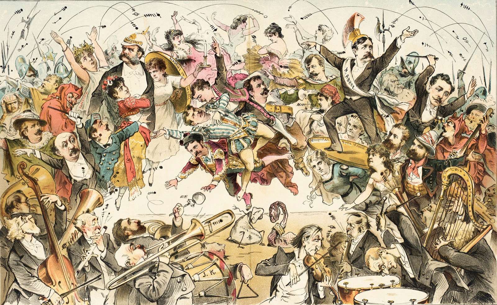 Batalha de Ópera puzzle online