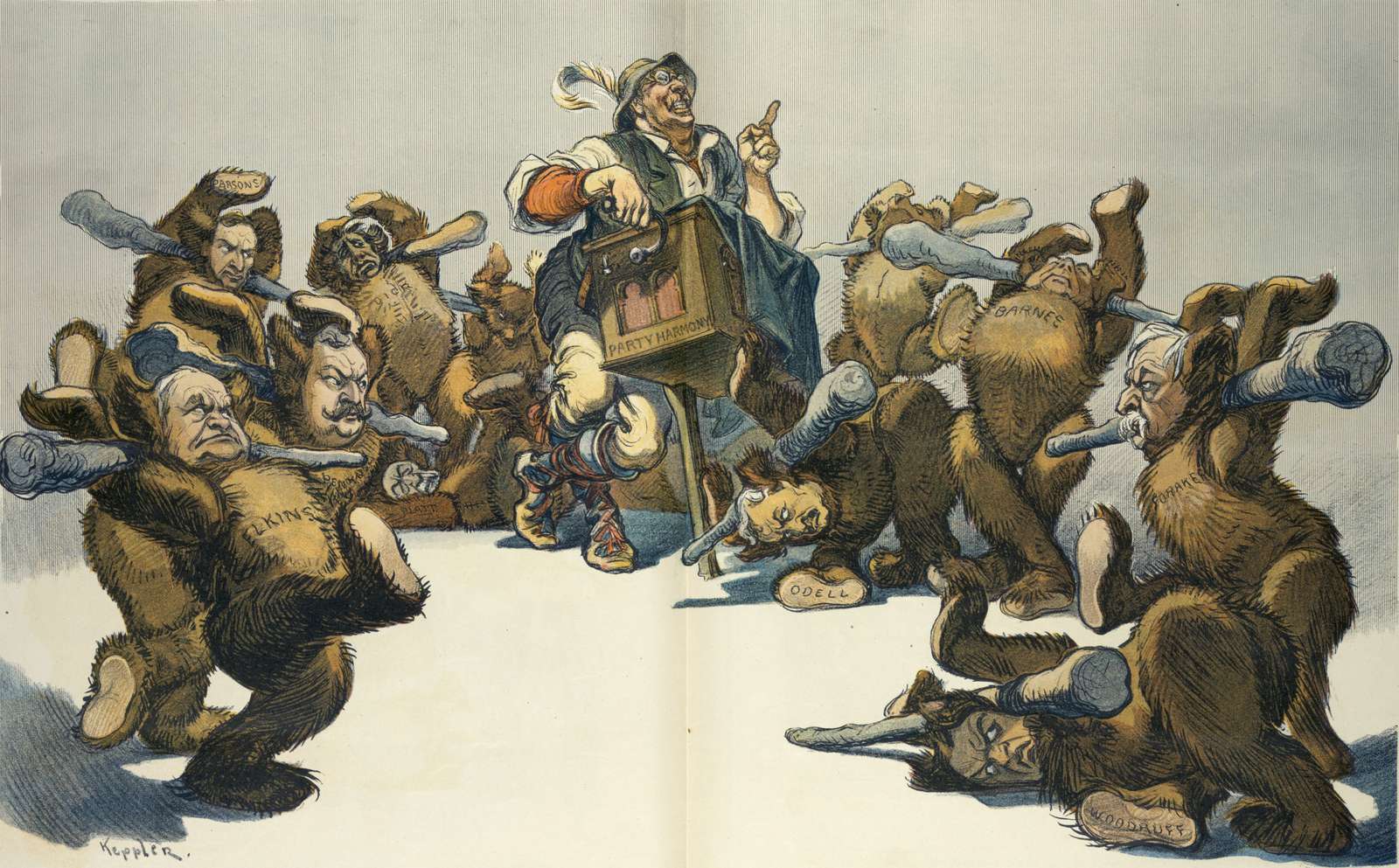 Björntämjaren pussel på nätet