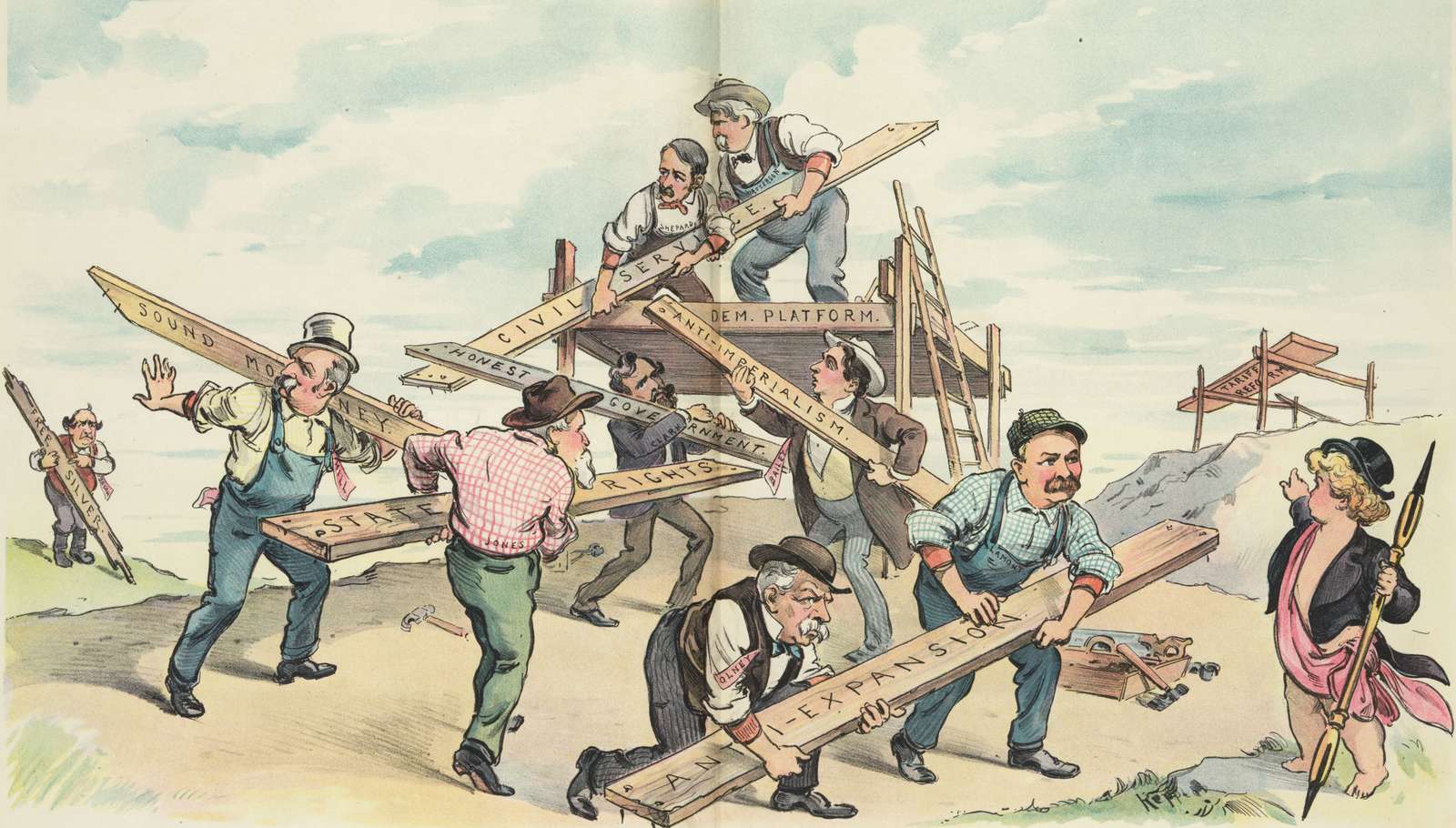 Die Bauherren Puzzlespiel online