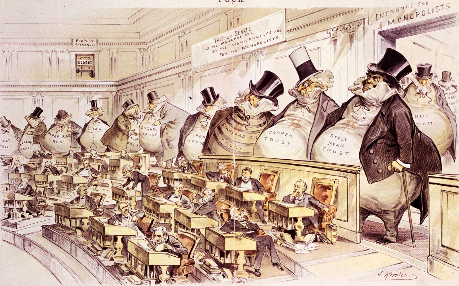 Die Senatsbosse Online-Puzzle