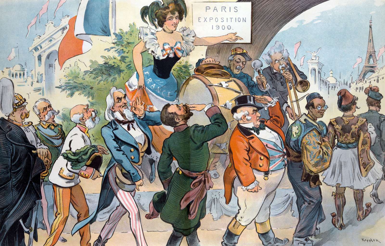 Die Weltausstellung Puzzlespiel online