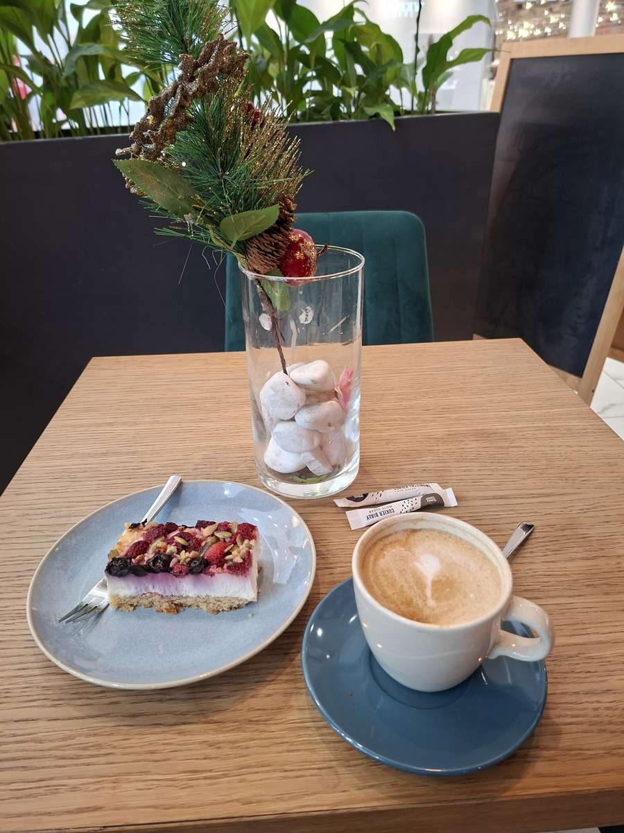 een moment voor jezelf in een café online puzzel