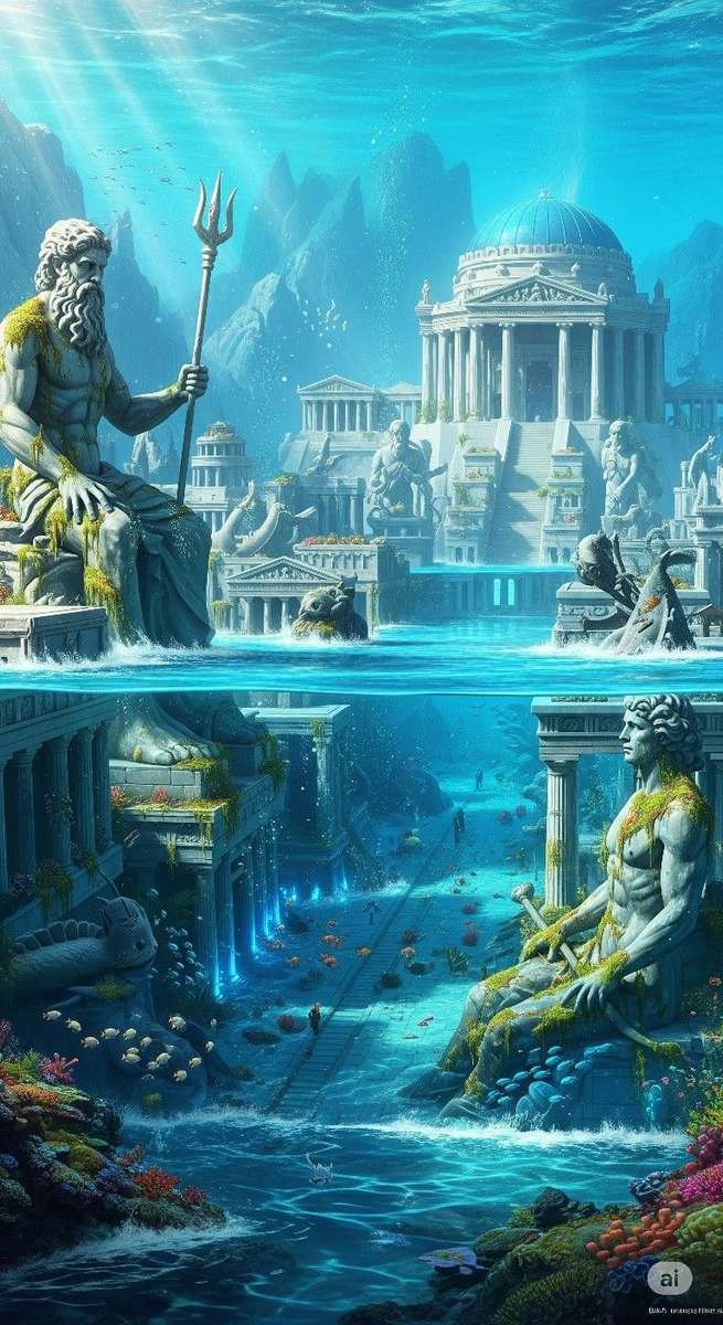 Atlanten pussel på nätet