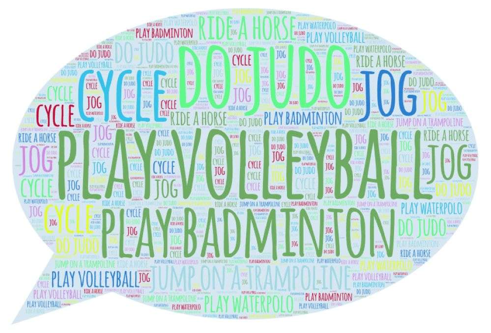 nomi degli sport in inglese puzzle online