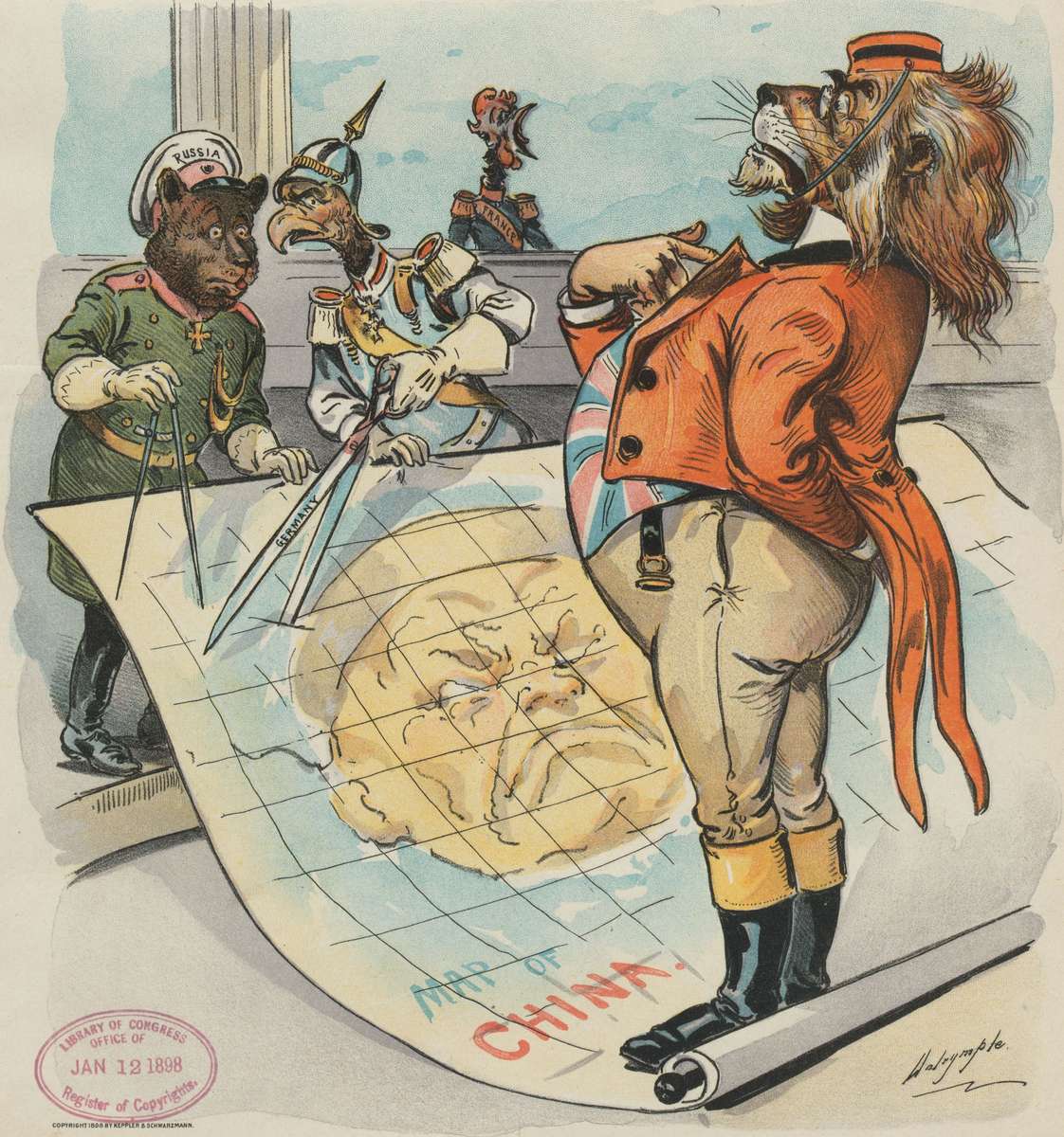 Dalrymple L - Puck - 1898-01-12 online puzzle
