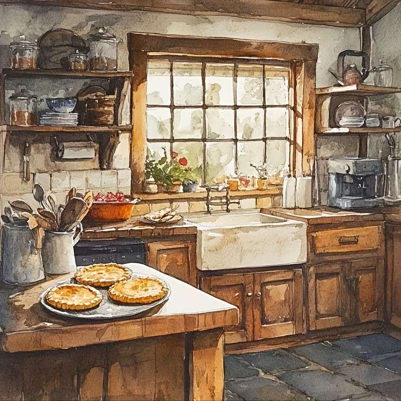 country, homely cuisine jigsaw puzzle online