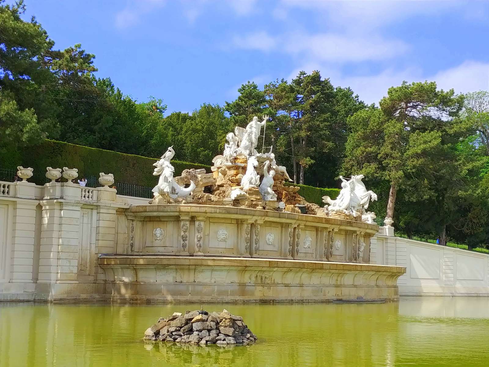 De fontein van Neptunus legpuzzel online