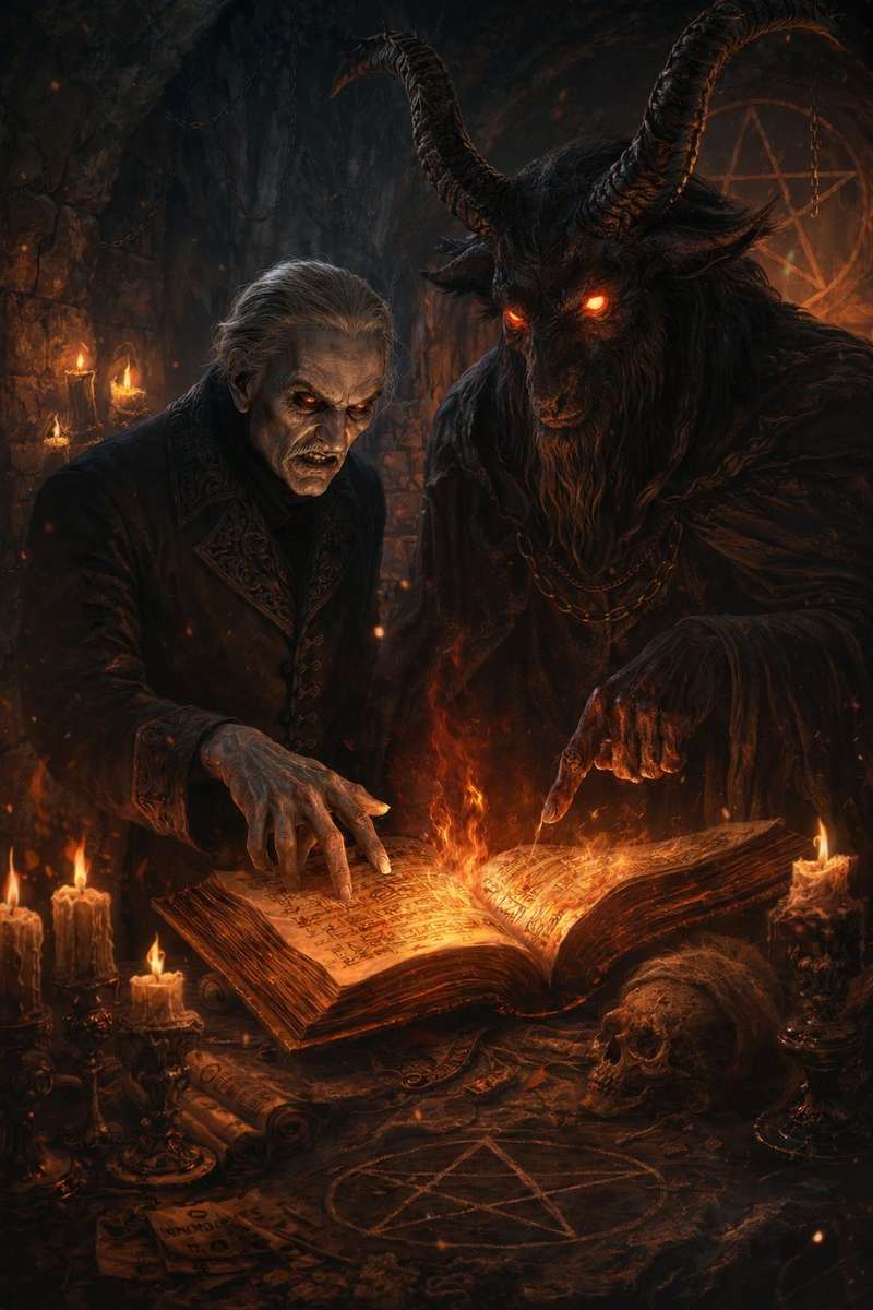 Stregone e diavolo puzzle online