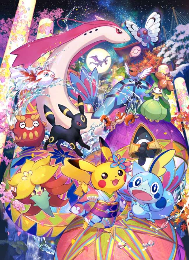 immagine di alcuni Pokemon puzzle online