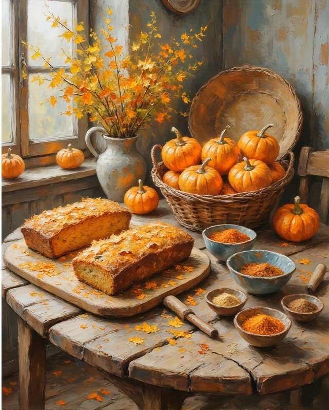 frisch gebackenes Brot Puzzlespiel online