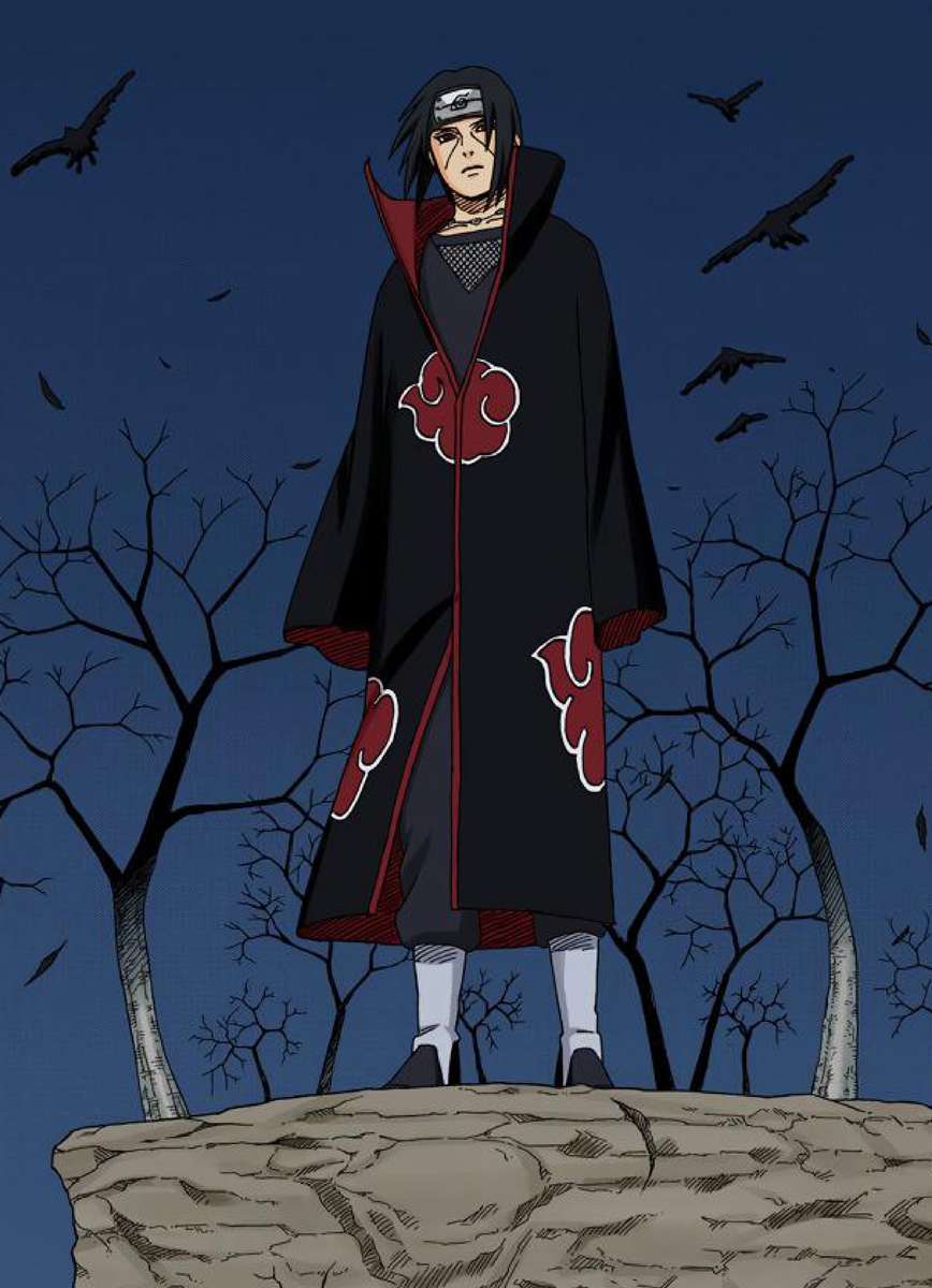 Itachi Uchiha Akatsuki puzzle online