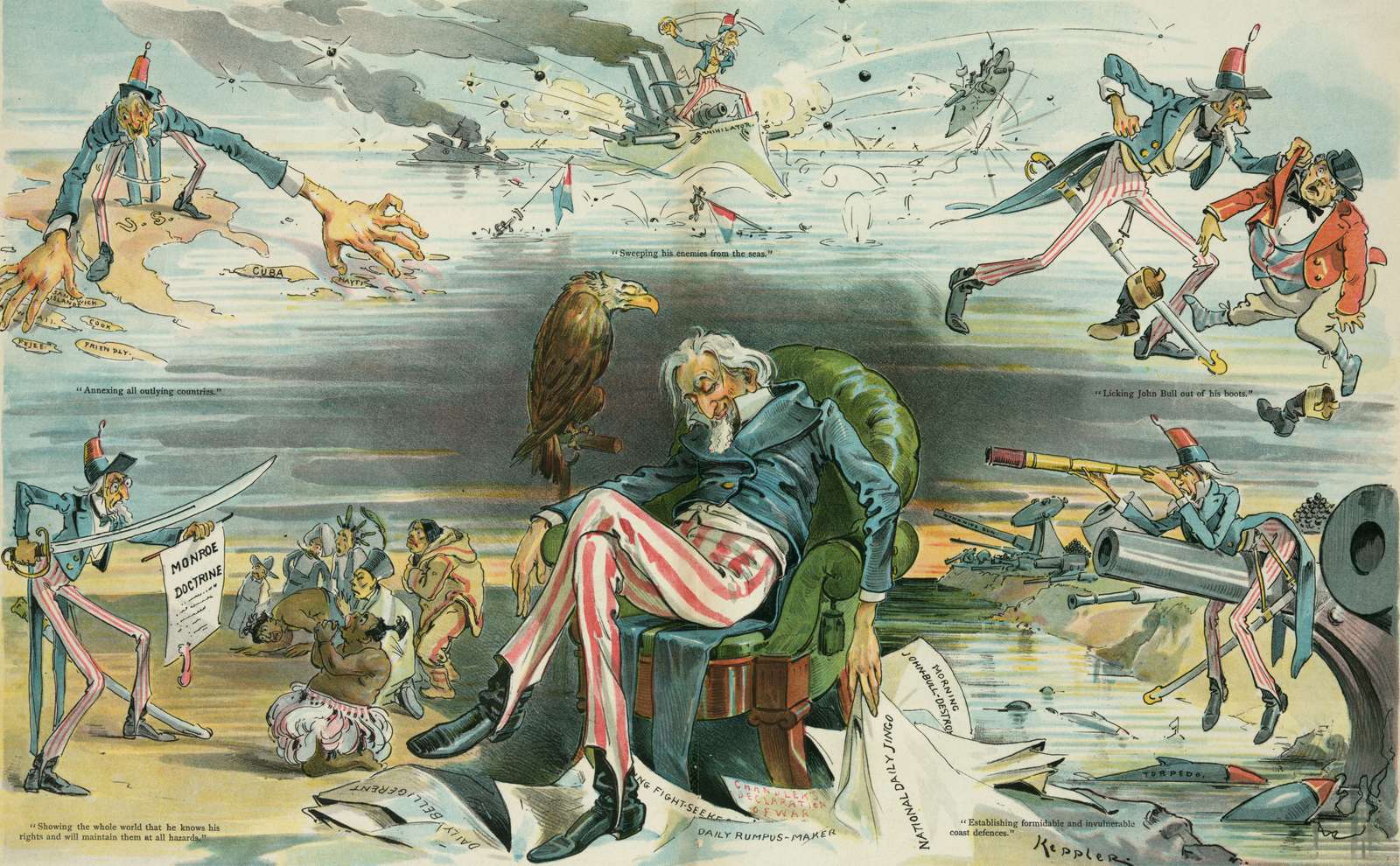 Sogno di conquista e massacro puzzle online