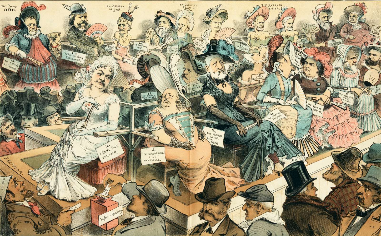 Keppler J - De schoonheidswedstrijd online puzzel