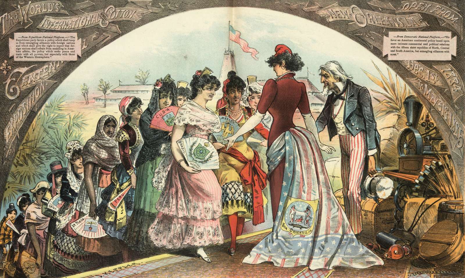 Keppler J - De internationale katoententoonstelling online puzzel