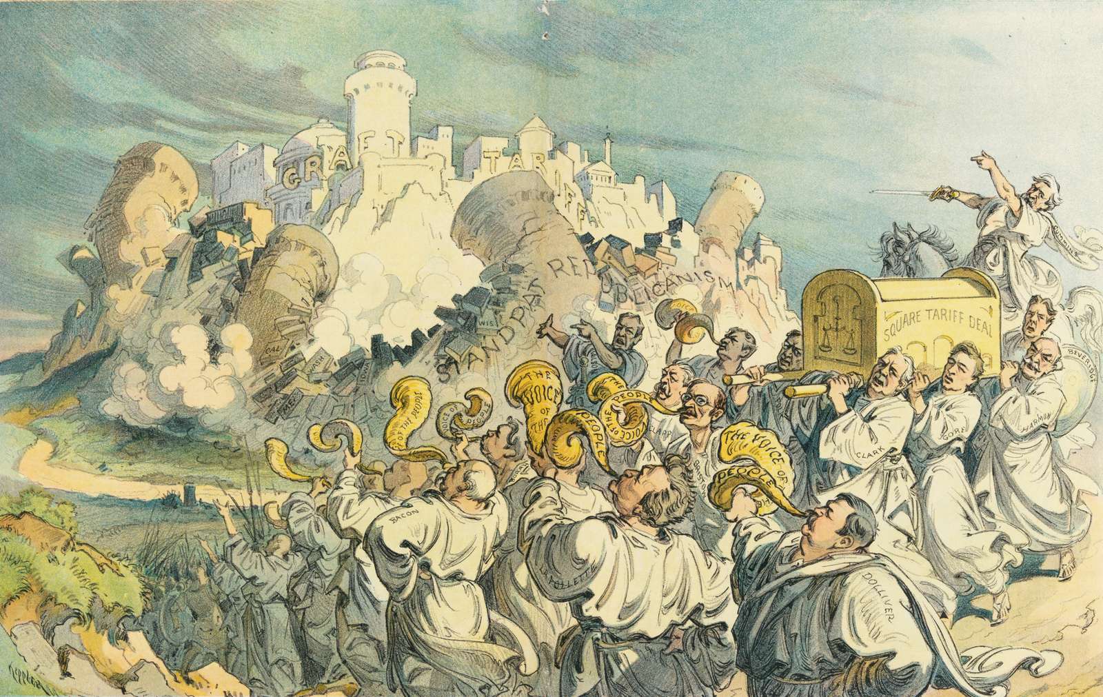 Keppler J - De muren van Jericho online puzzel