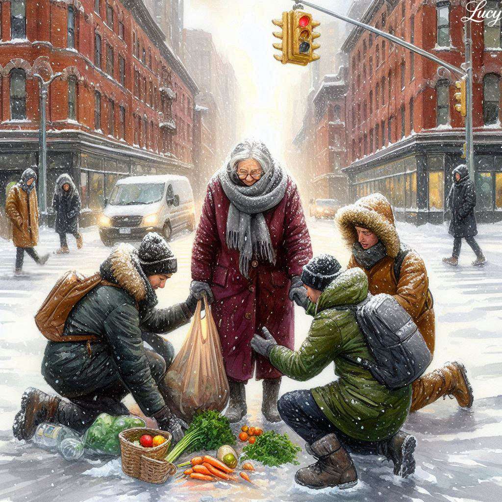 Szczery moment humanitarny puzzle online