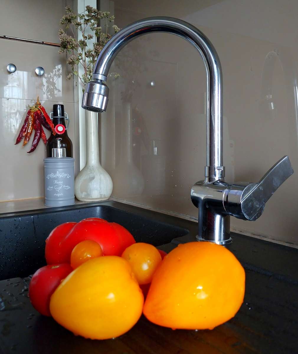 Lavare frutta e verdura puzzle online