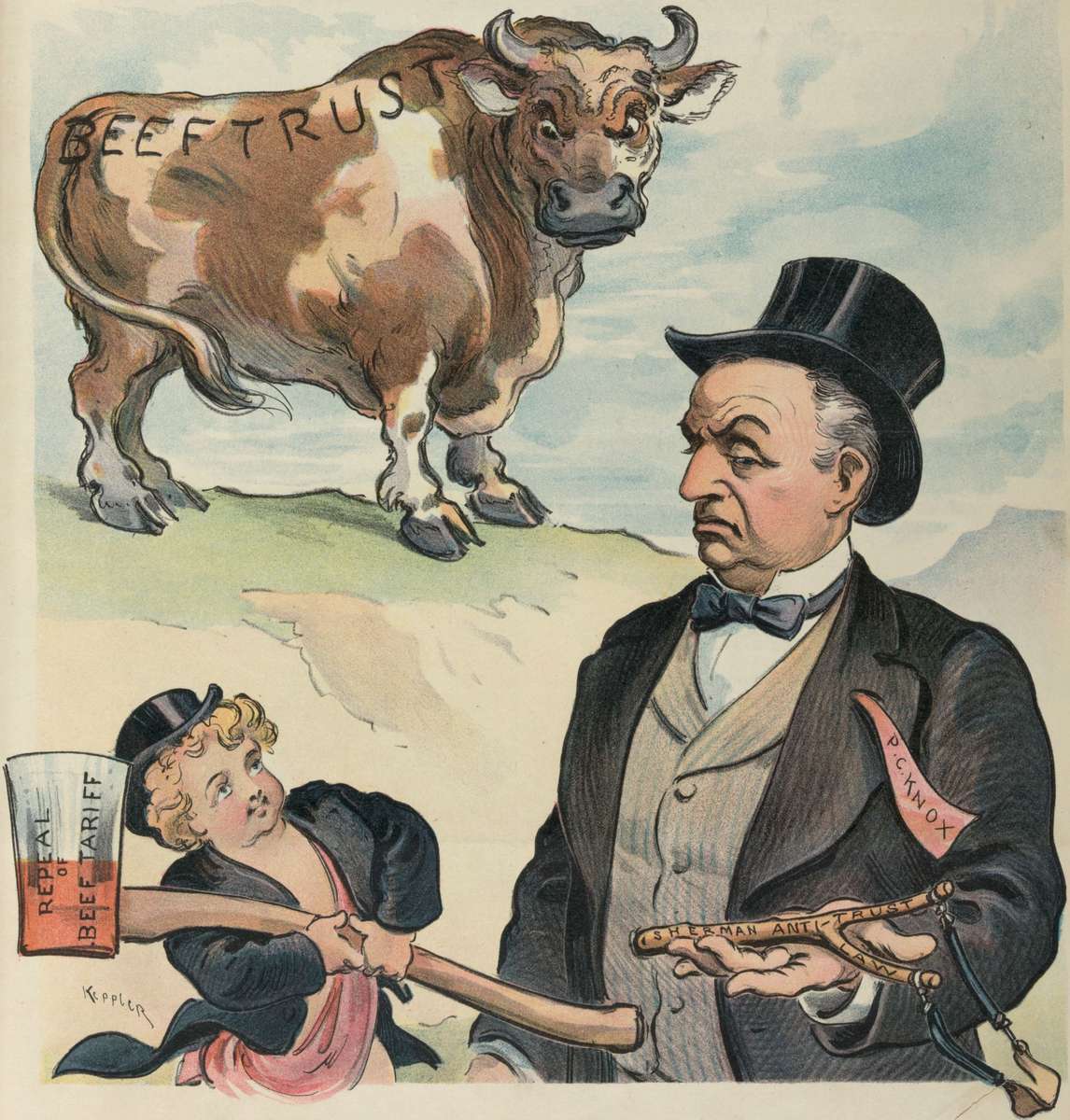 . as far as the beef company is concerned. online puzzle