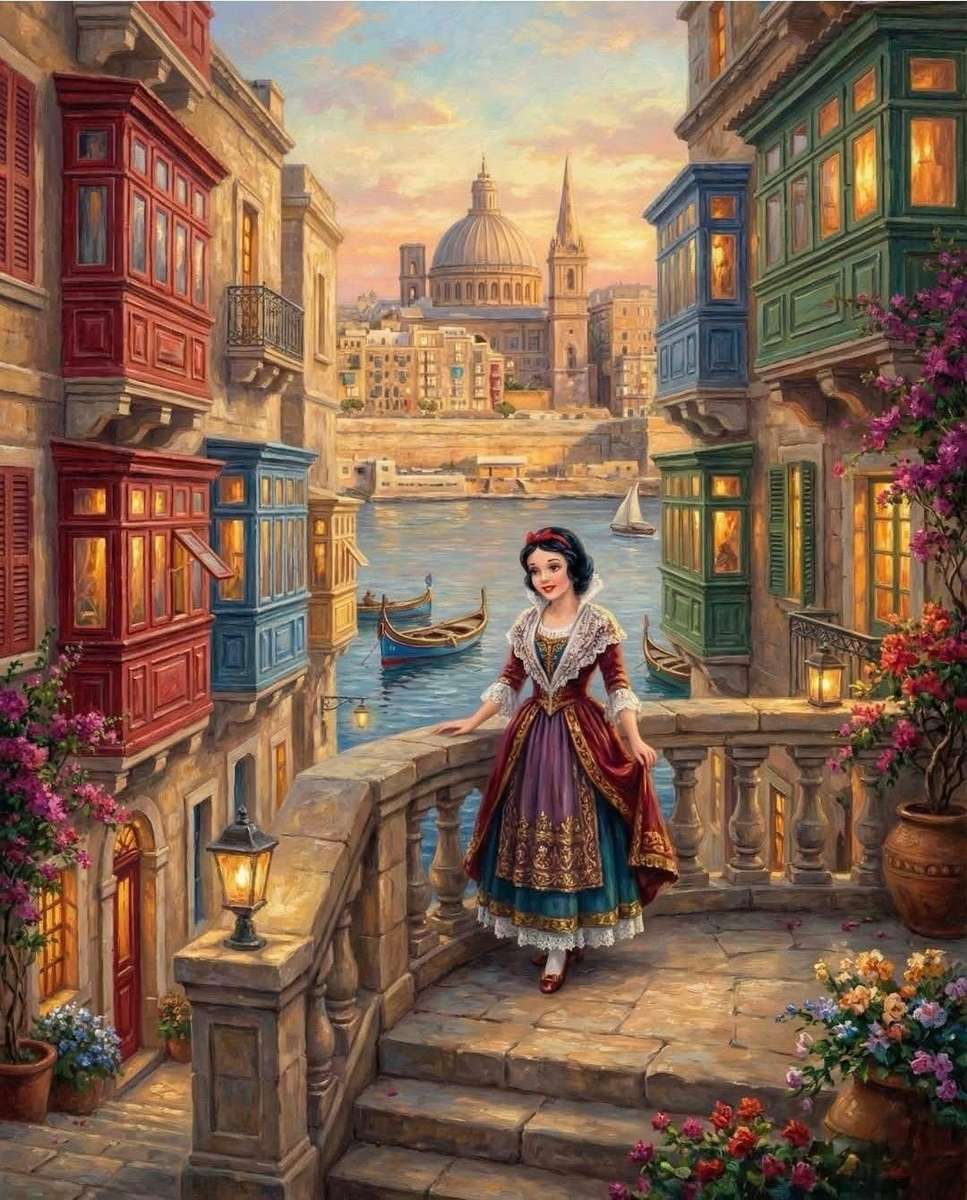 Immagine fantastica di Biancaneve puzzle online