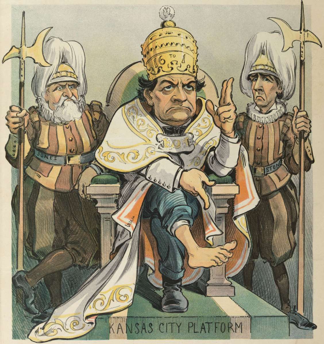 Der selbsternannte Papst Puzzlespiel online